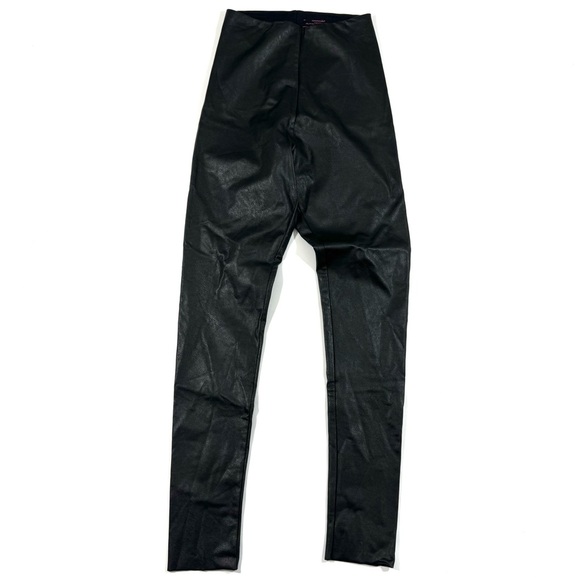 Commando Faux Leather Leggings Black - Picture 1 of 6